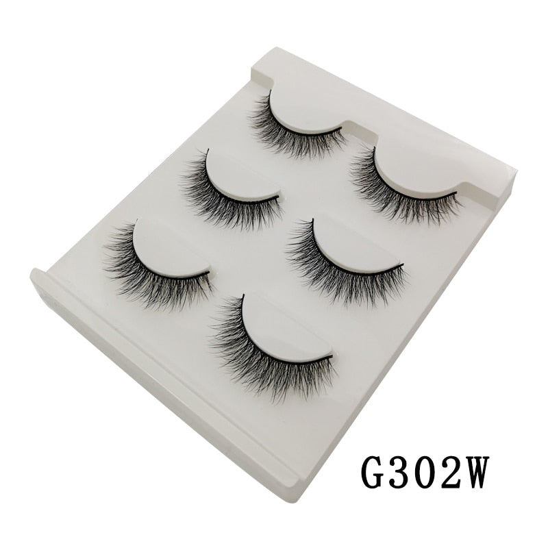 Dramatic False Eyelashes kit