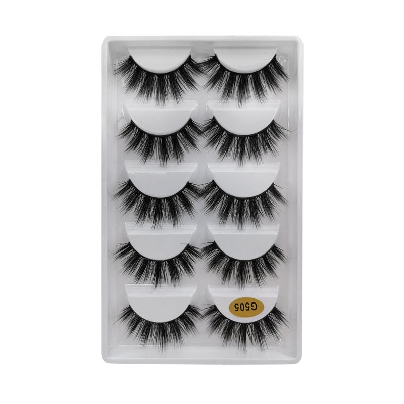 Dramatic False Eyelashes kit