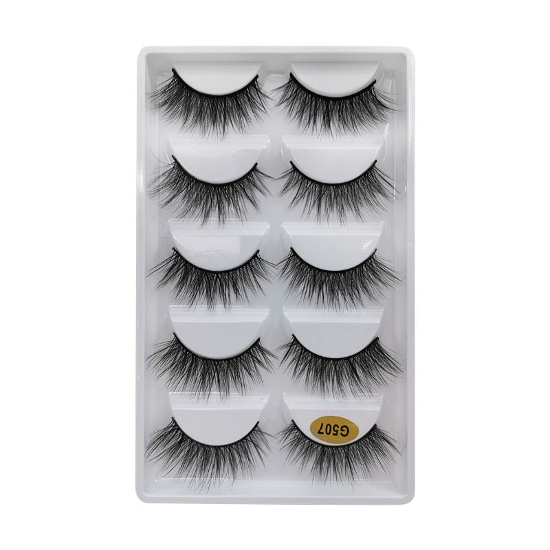 Dramatic False Eyelashes kit