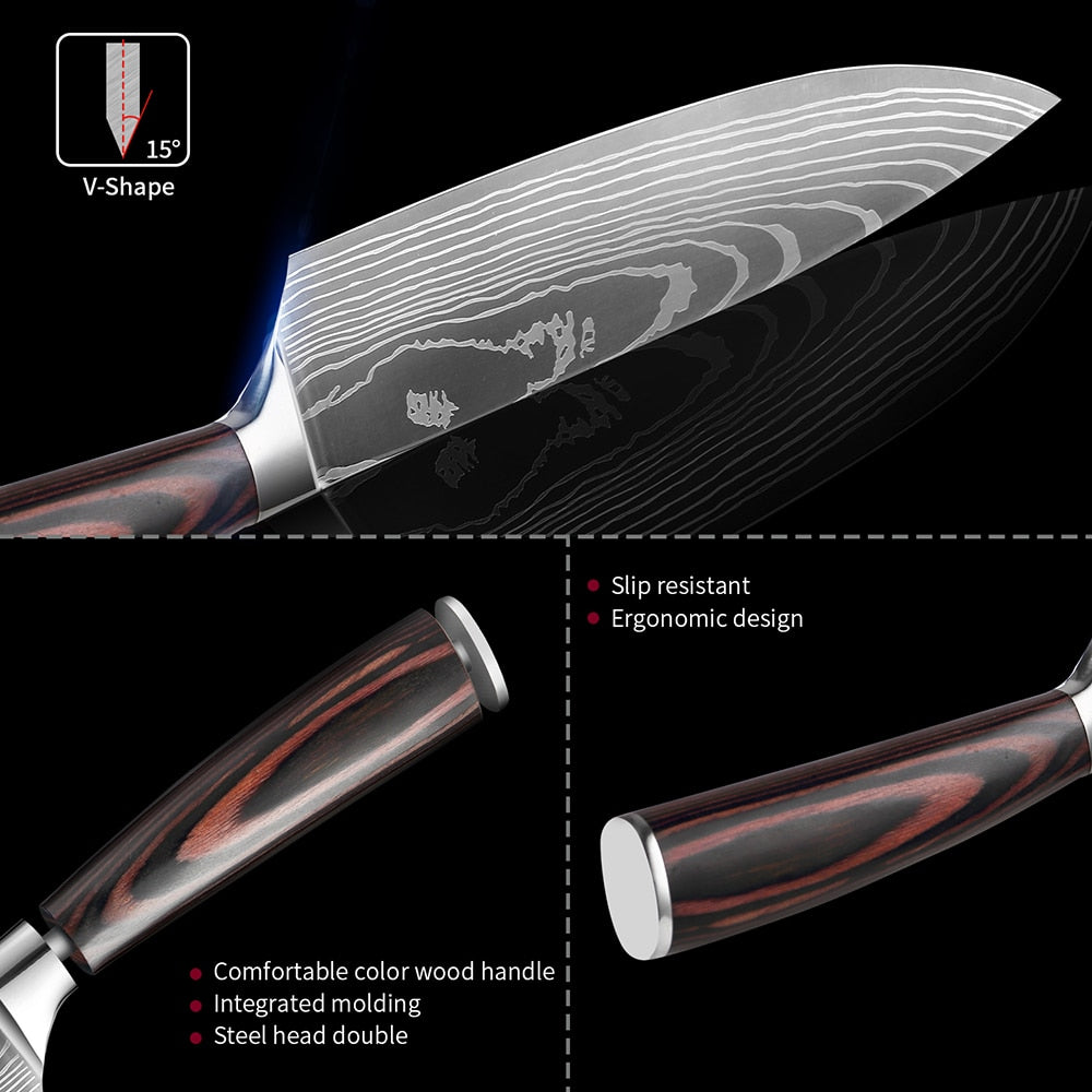 XITUO Chef Kitchen knife Set