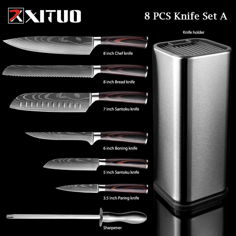 XITUO Chef Kitchen knife Set