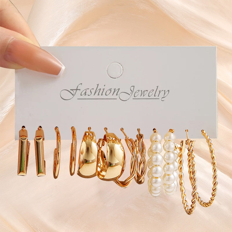 Pretty Earrings Set
