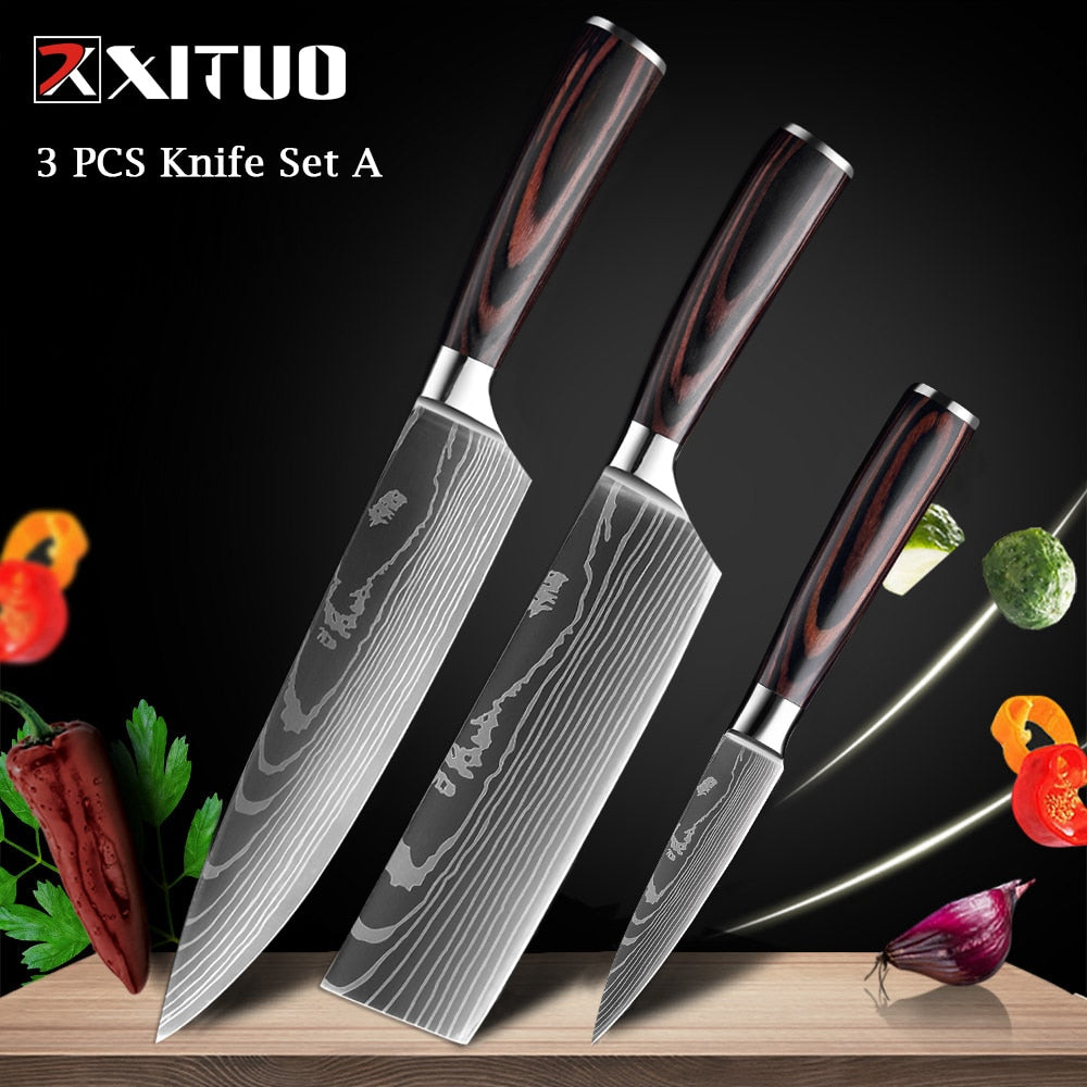 XITUO Chef Kitchen knife Set