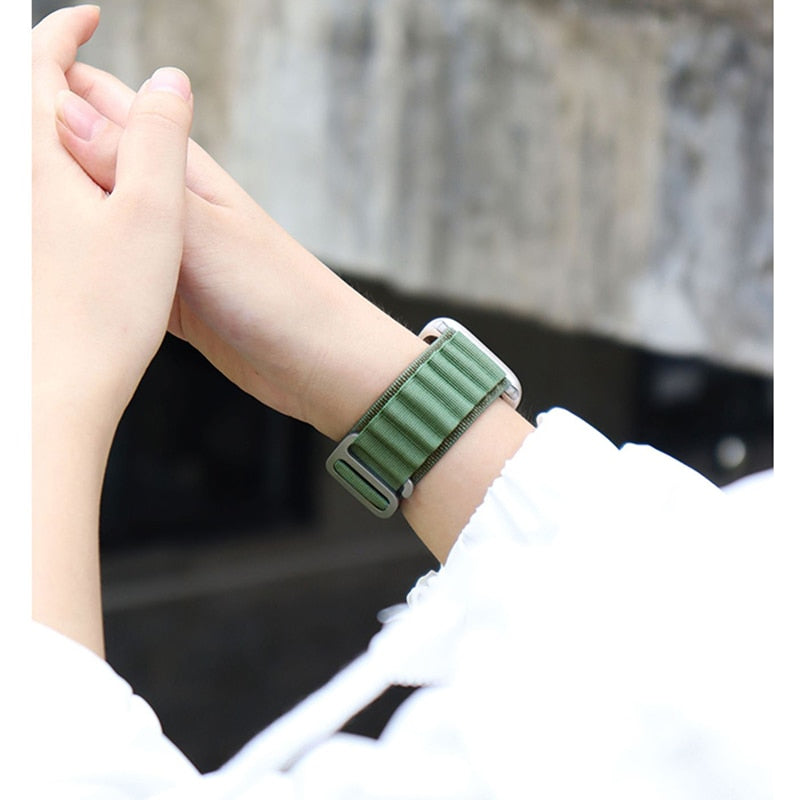 Alpine Loop Nylon Sport Strap for Apple watch band