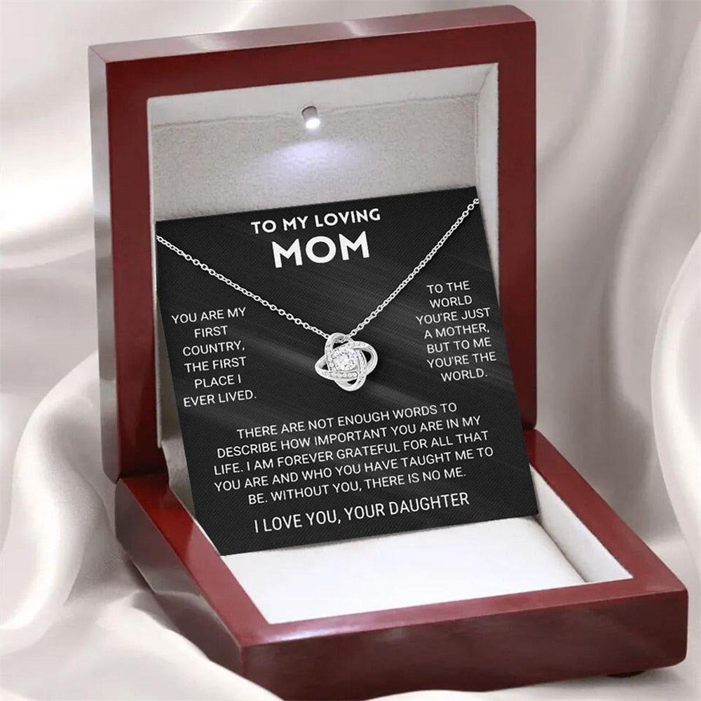 Flower Chain Necklace for Mothers Day