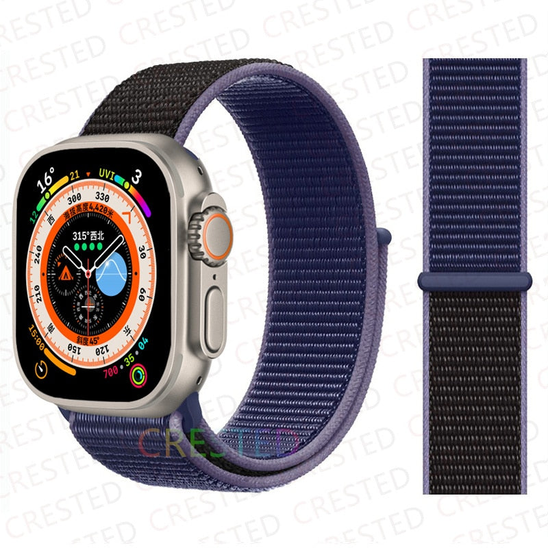 Nylon Loop Band For Apple Watch