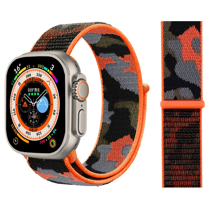 Nylon Loop Band For Apple Watch
