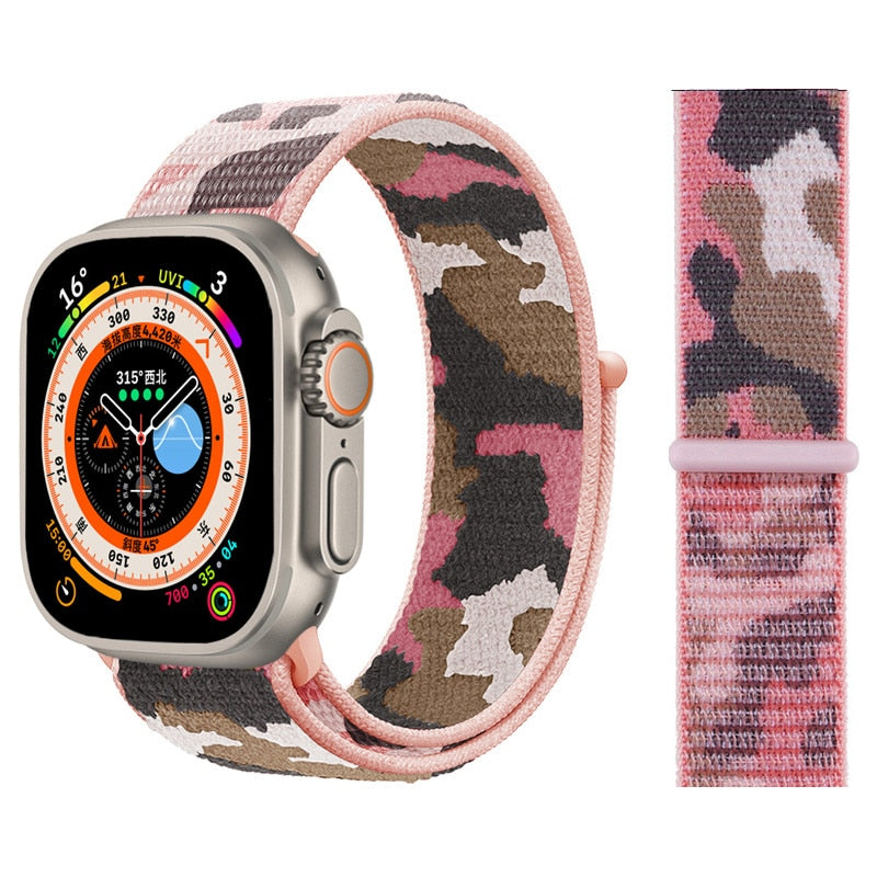 Nylon Loop Band For Apple Watch