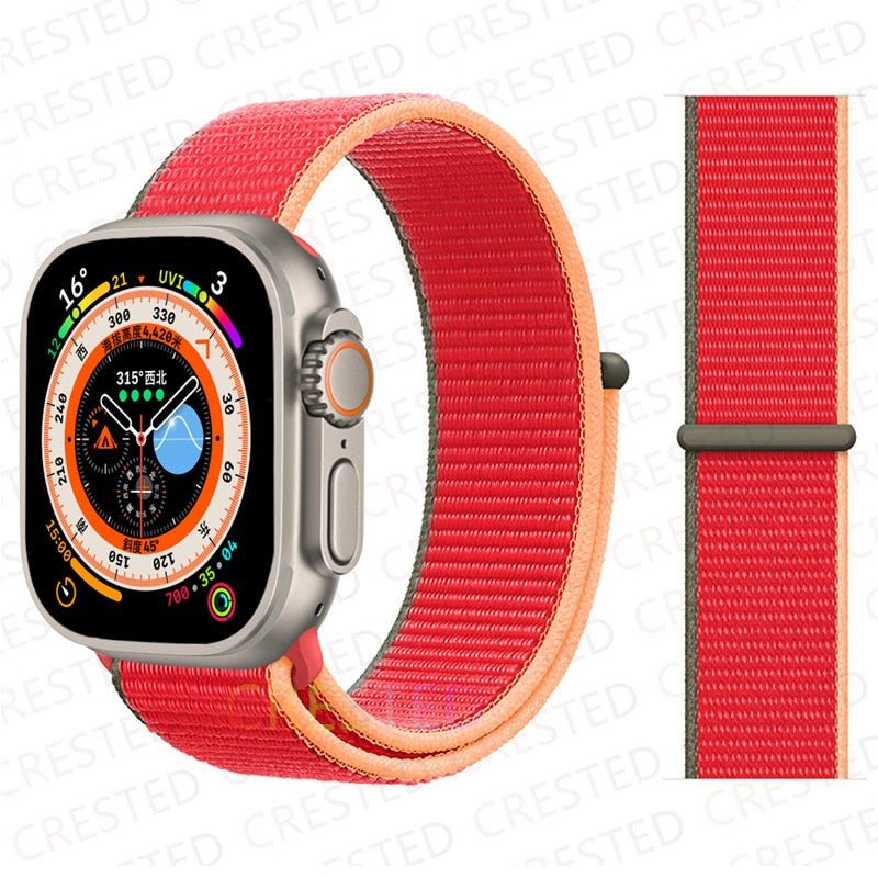 Nylon Loop Band For Apple Watch
