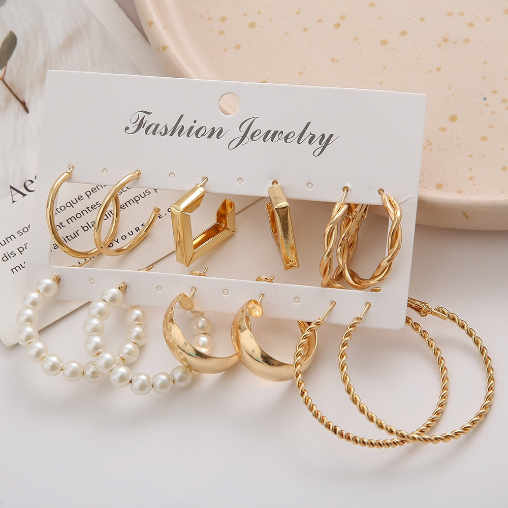 Pretty Earrings Set