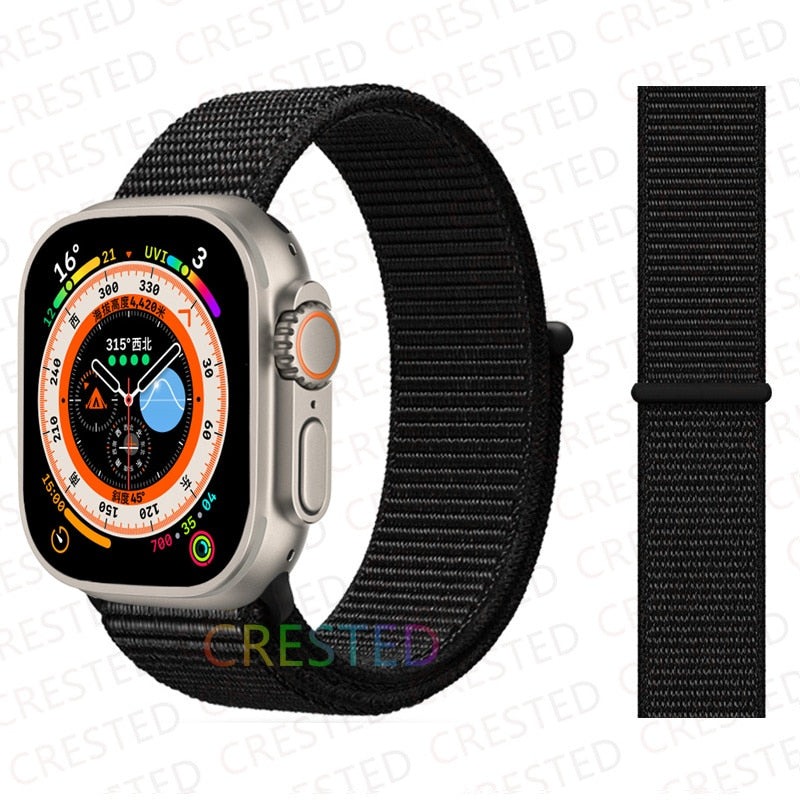 Nylon Loop Band For Apple Watch