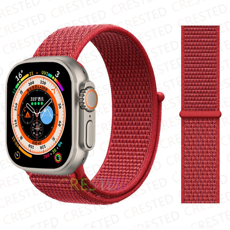Nylon Loop Band For Apple Watch