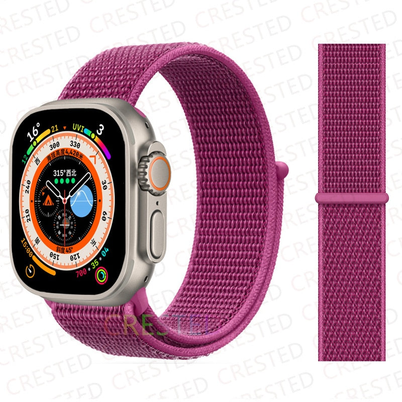Nylon Loop Band For Apple Watch