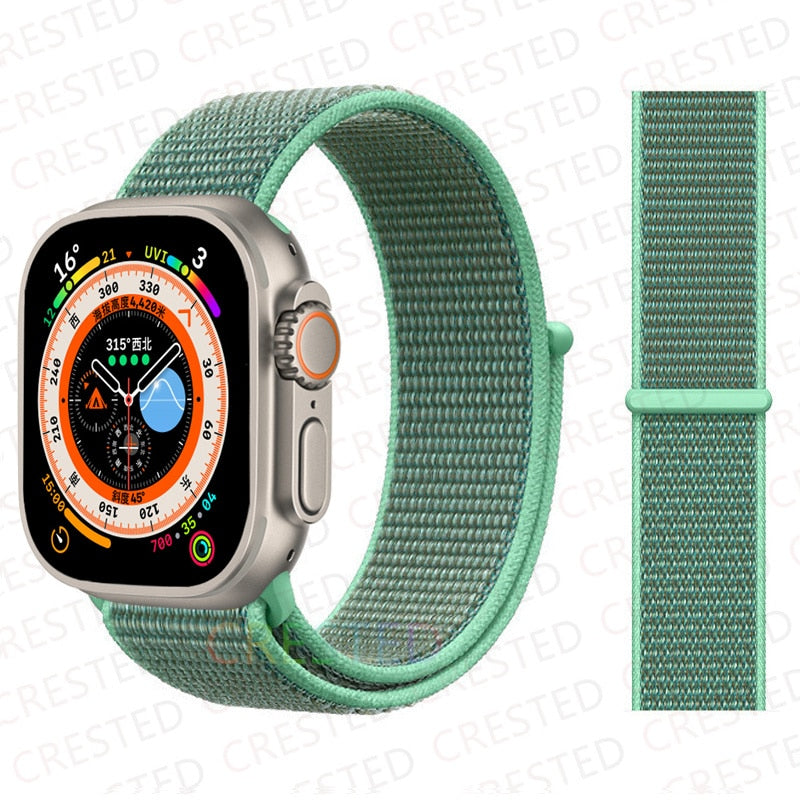 Nylon Loop Band For Apple Watch