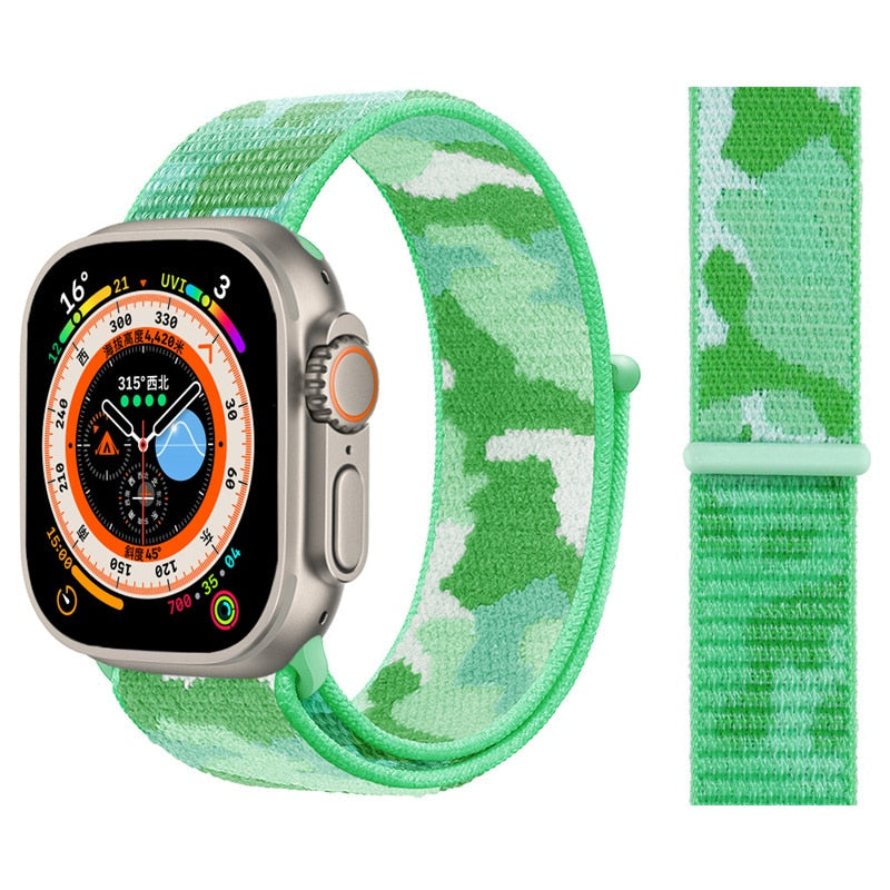 Nylon Loop Band For Apple Watch
