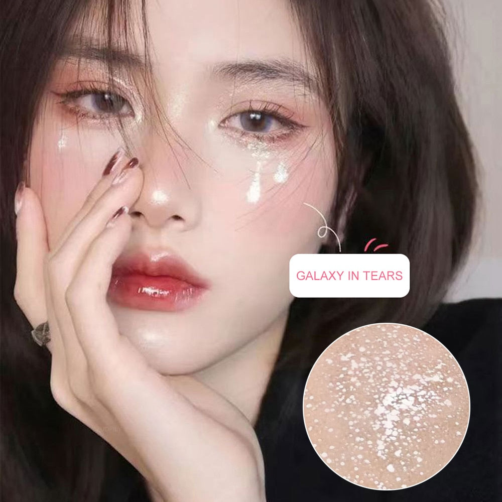 Liquid Eye Shadow Monochromatic Glitter Brighten