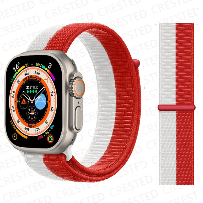 Nylon Loop Band For Apple Watch