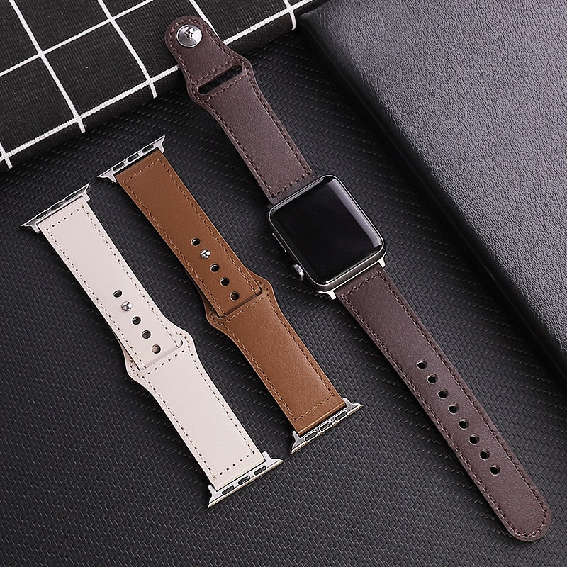 Leather Strap For Apple watch