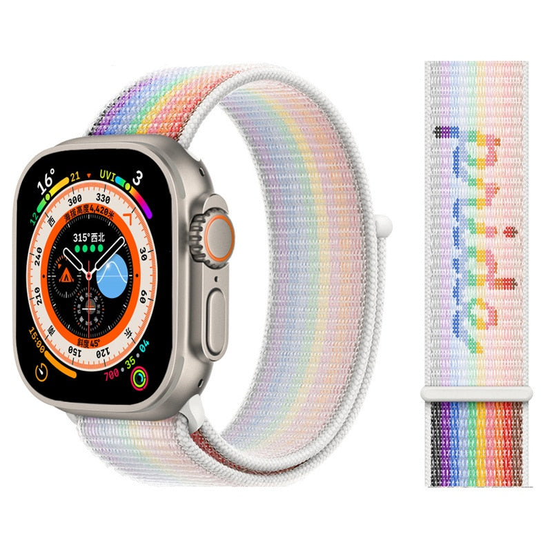 Nylon Loop Band For Apple Watch
