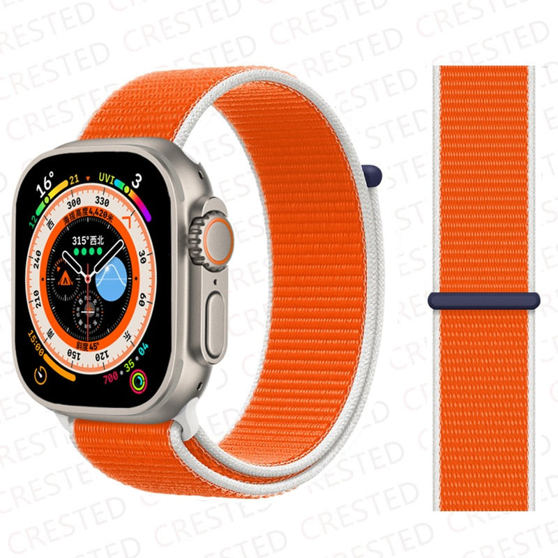 Nylon Loop Band For Apple Watch