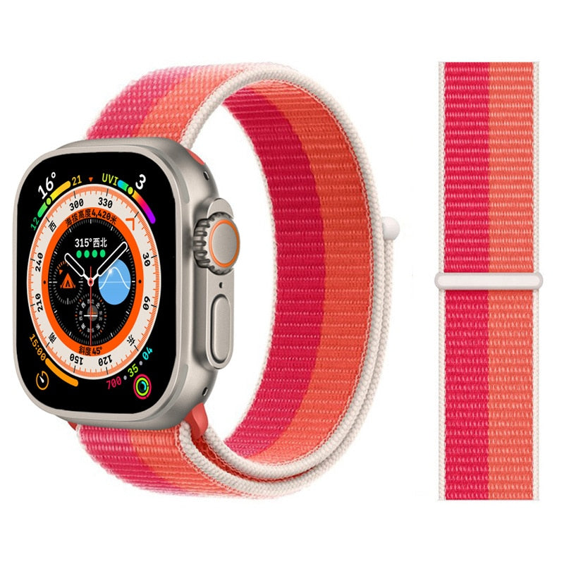Nylon Loop Band For Apple Watch