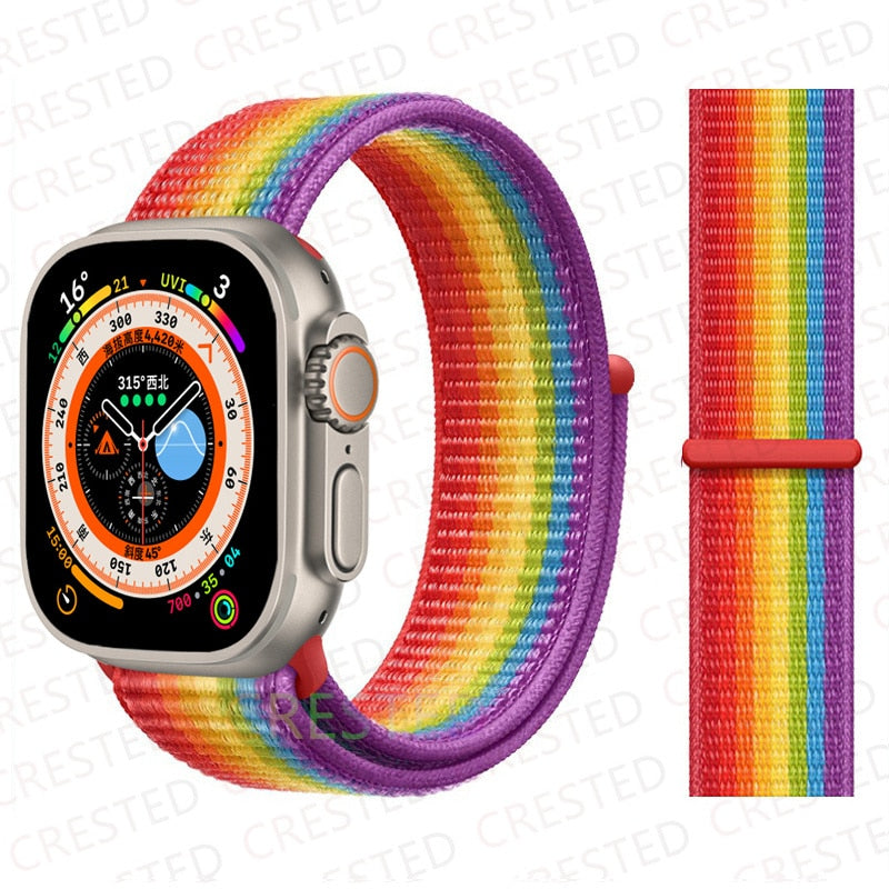 Nylon Loop Band For Apple Watch