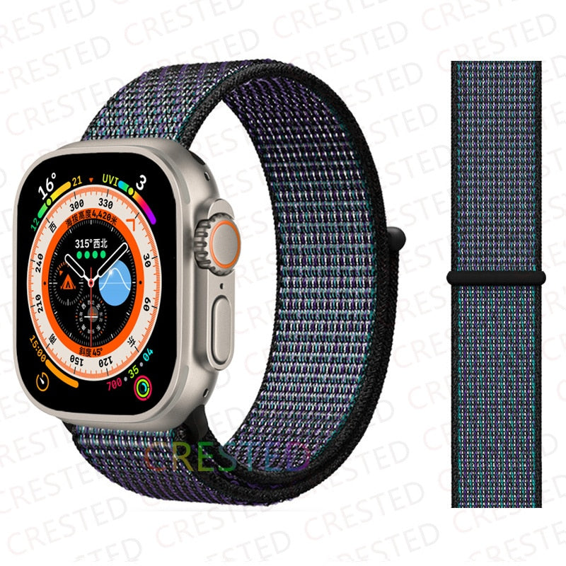 Nylon Loop Band For Apple Watch