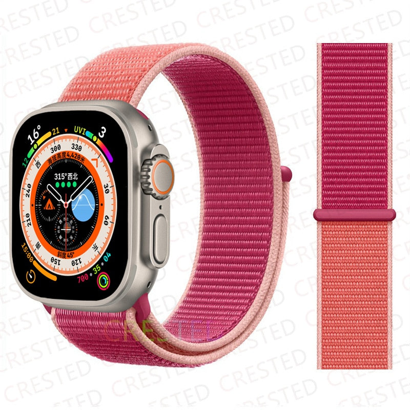 Nylon Loop Band For Apple Watch