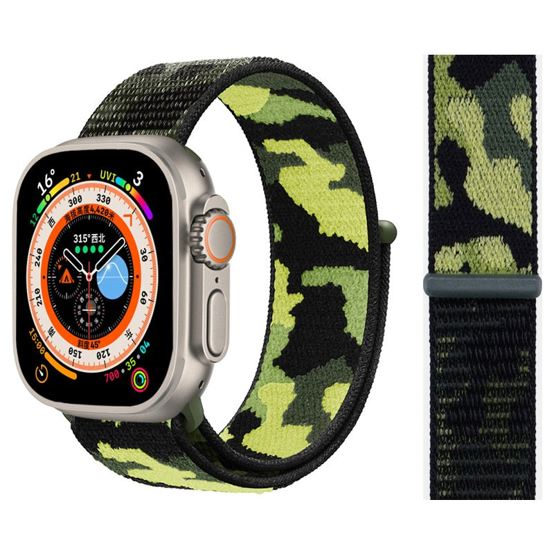 Nylon Loop Band For Apple Watch