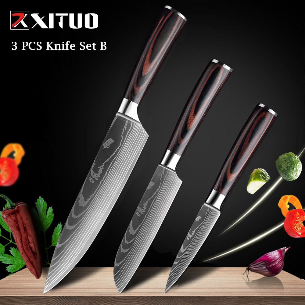 XITUO Chef Kitchen knife Set