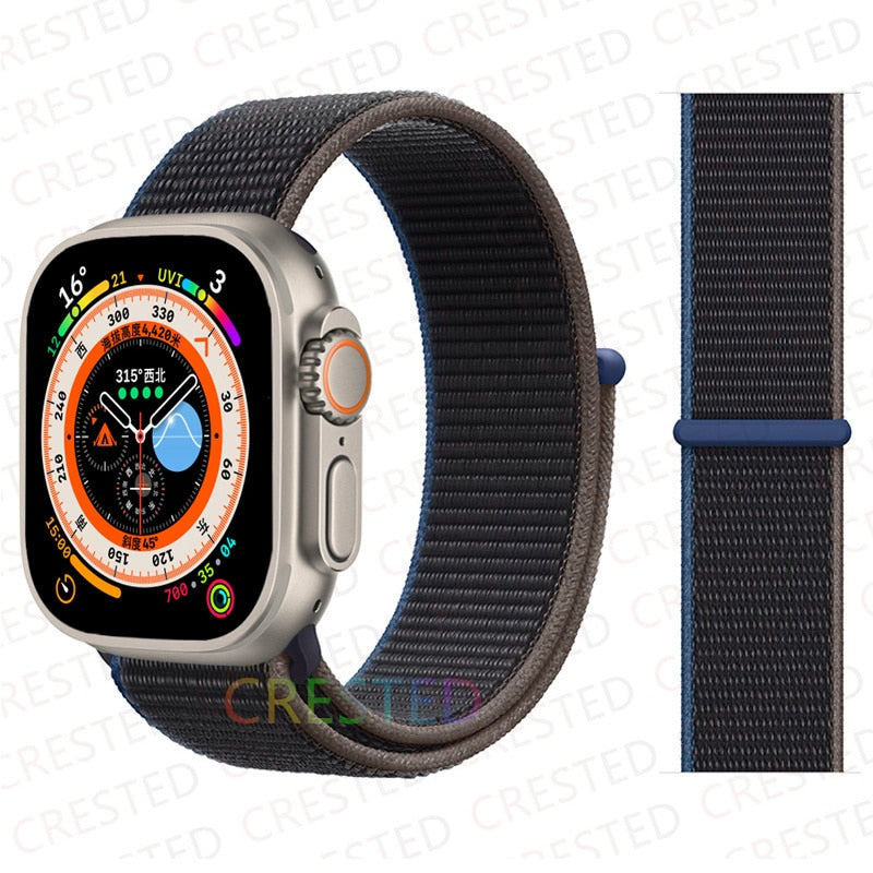 Nylon Loop Band For Apple Watch