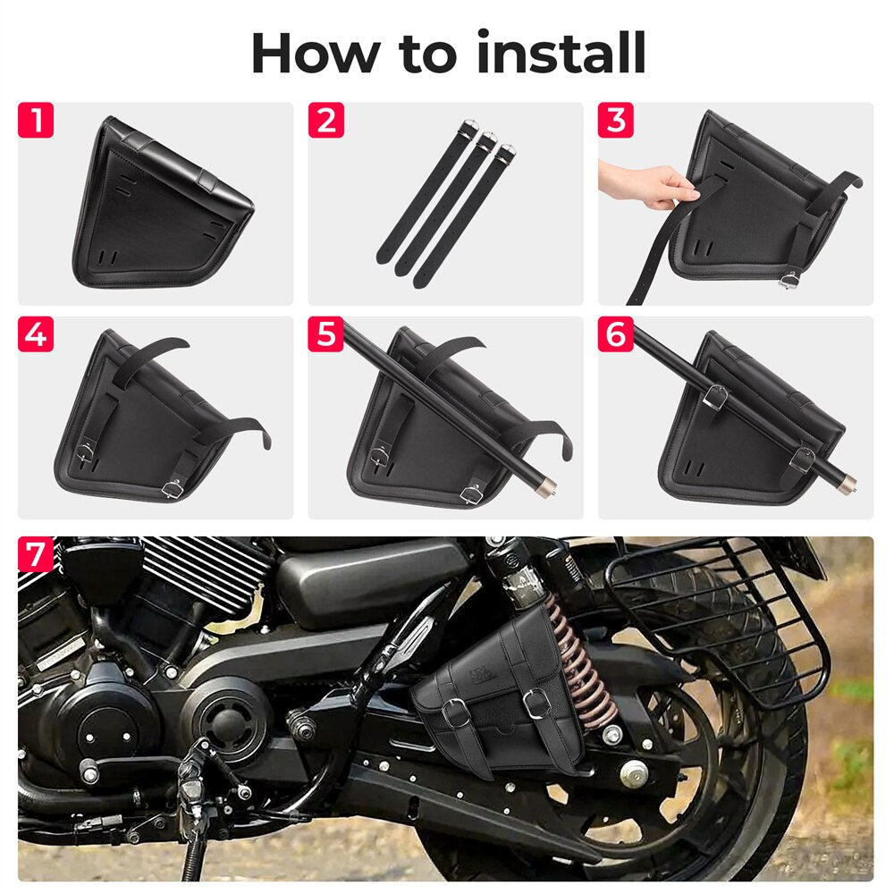 Motorcycle Side Bag Iron 883