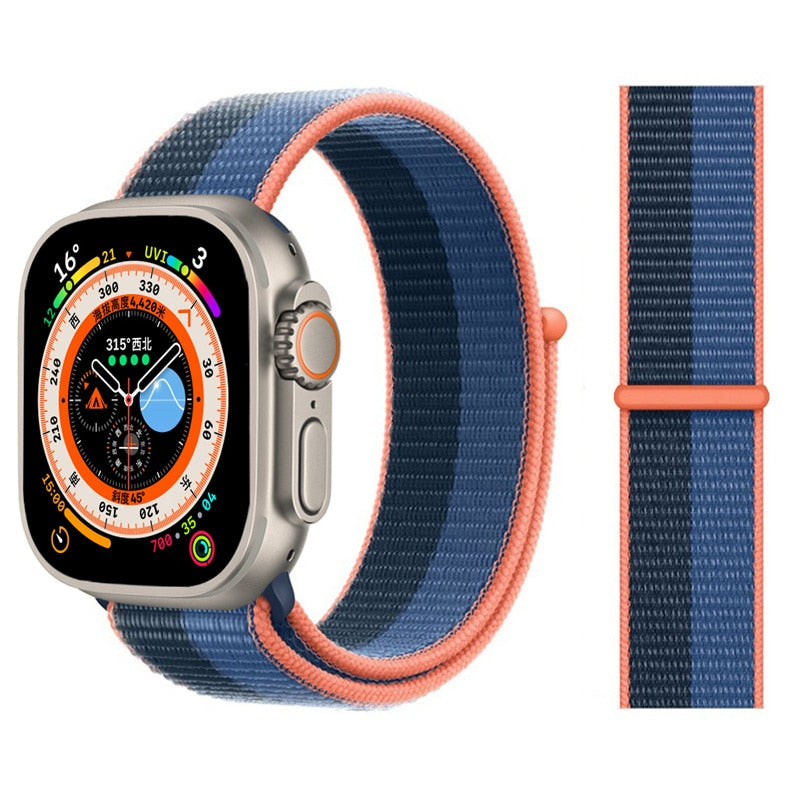 Nylon Loop Band For Apple Watch