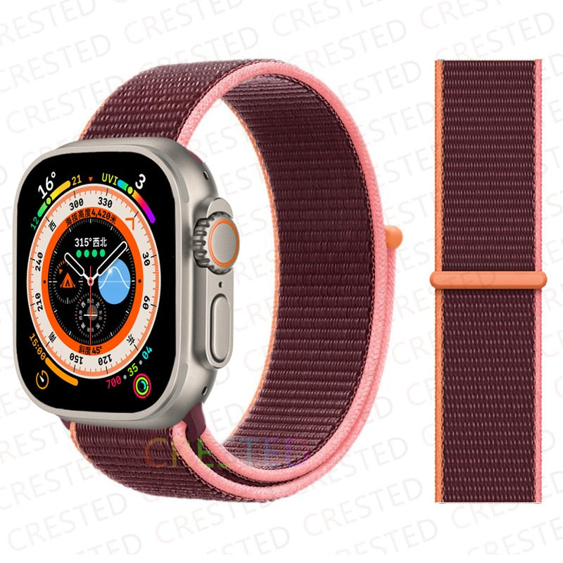 Nylon Loop Band For Apple Watch