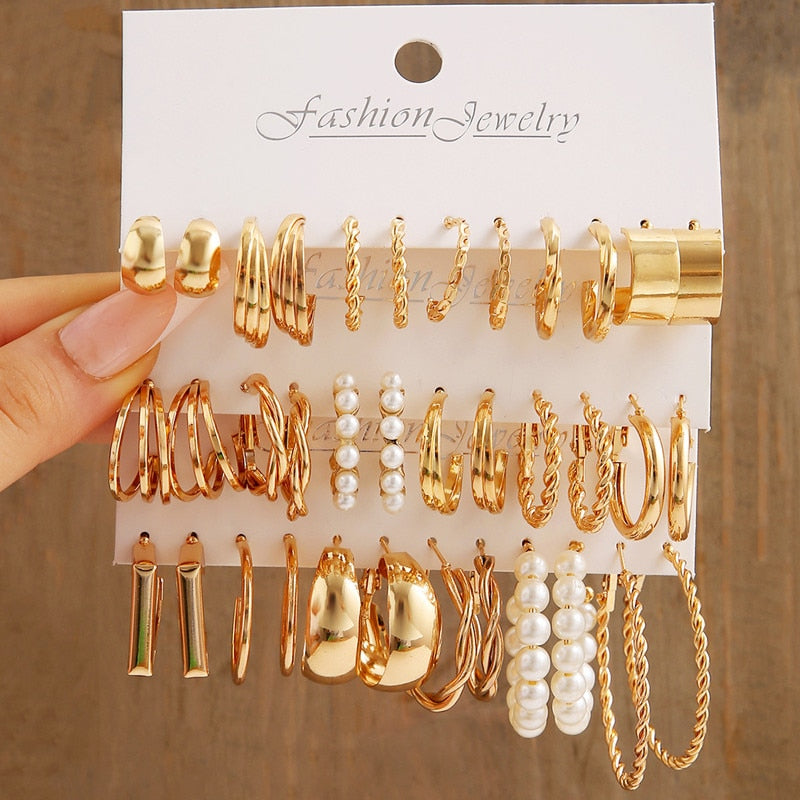 Pretty Earrings Set