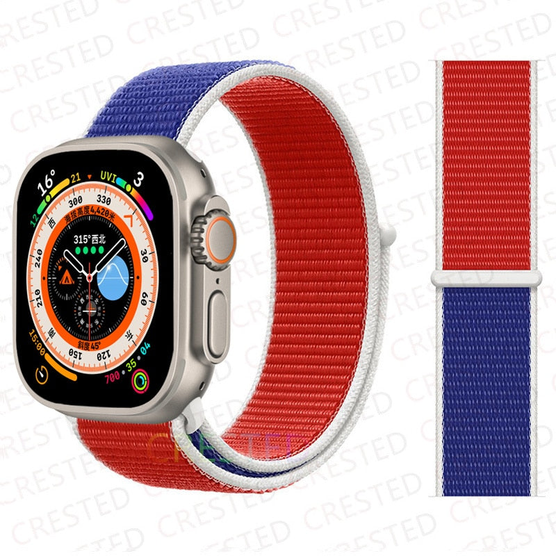 Nylon Loop Band For Apple Watch