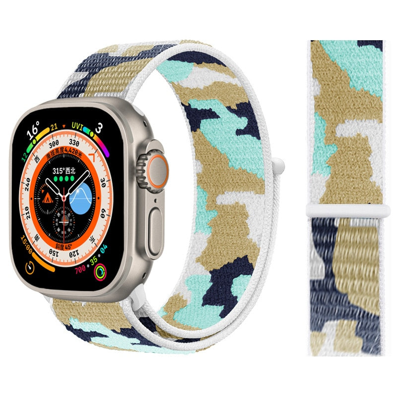 Nylon Loop Band For Apple Watch