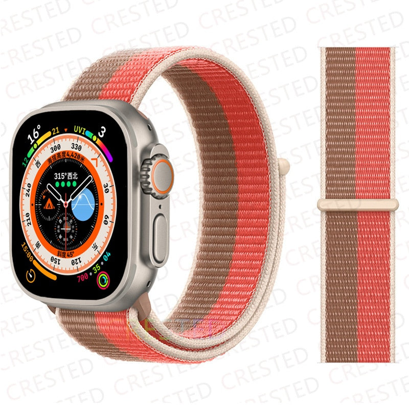 Nylon Loop Band For Apple Watch
