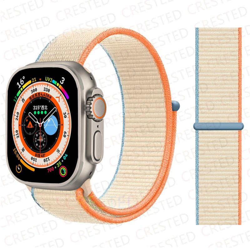 Nylon Loop Band For Apple Watch