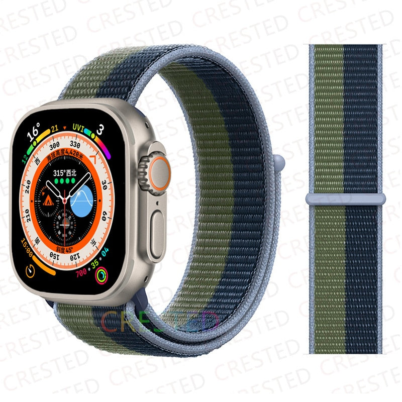 Nylon Loop Band For Apple Watch
