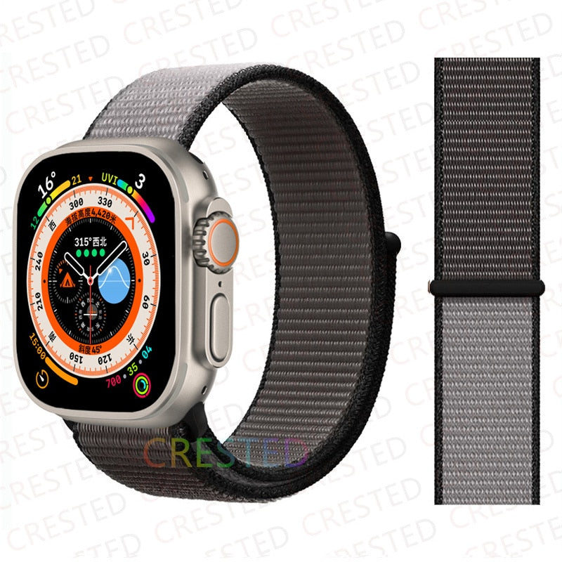 Nylon Loop Band For Apple Watch