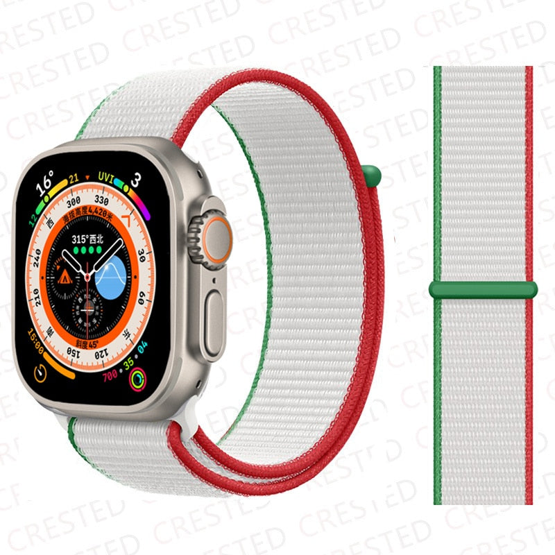 Nylon Loop Band For Apple Watch