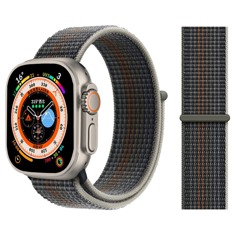 Nylon Loop Band For Apple Watch