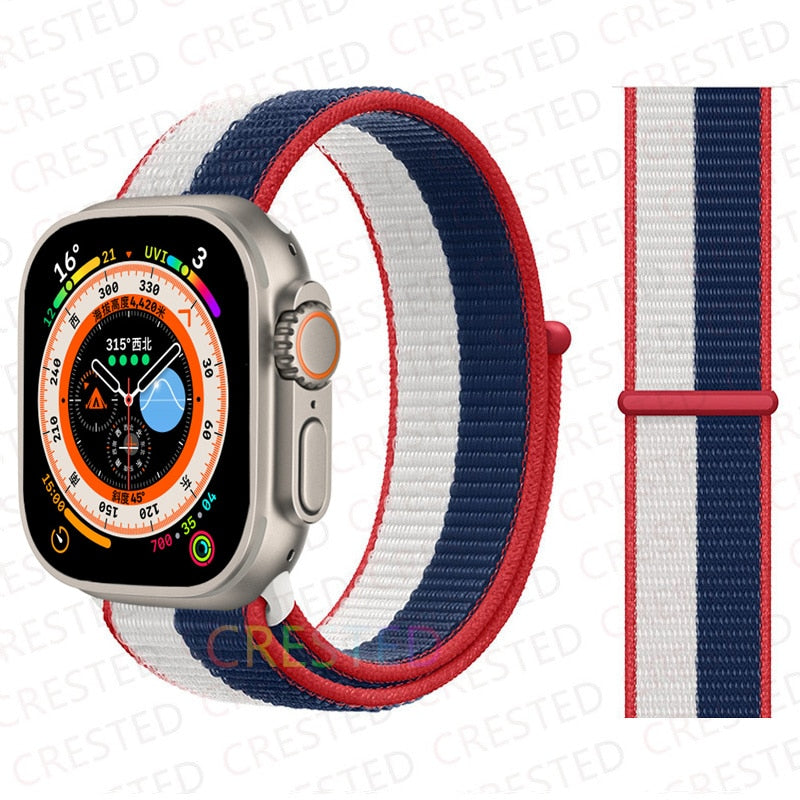 Nylon Loop Band For Apple Watch