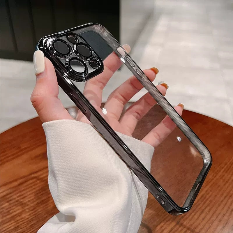Clear Silicone Case For iPhone
