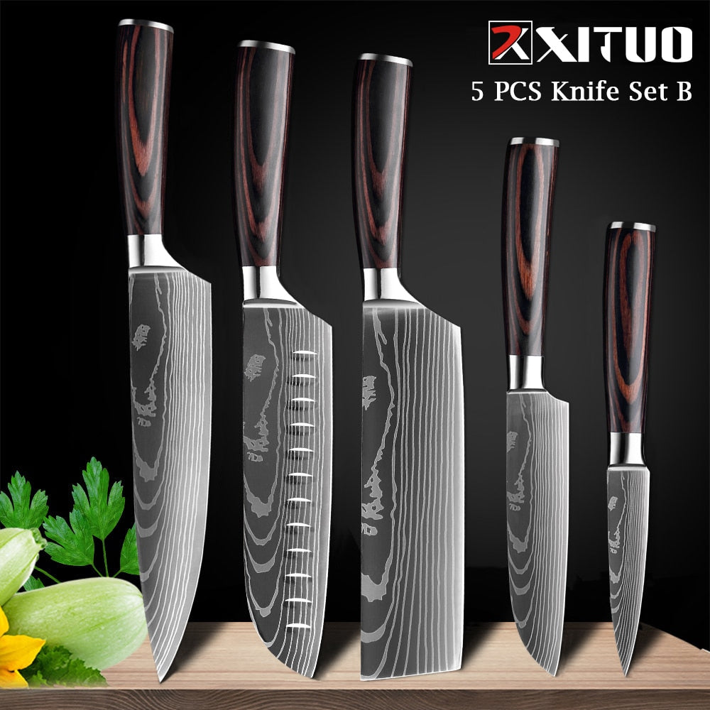 XITUO Chef Kitchen knife Set