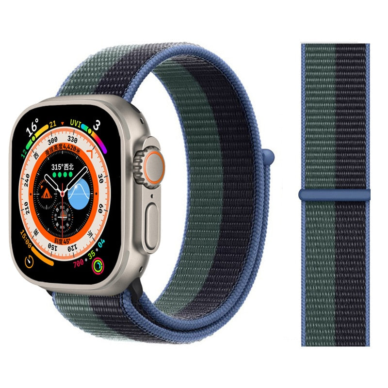 Nylon Loop Band For Apple Watch