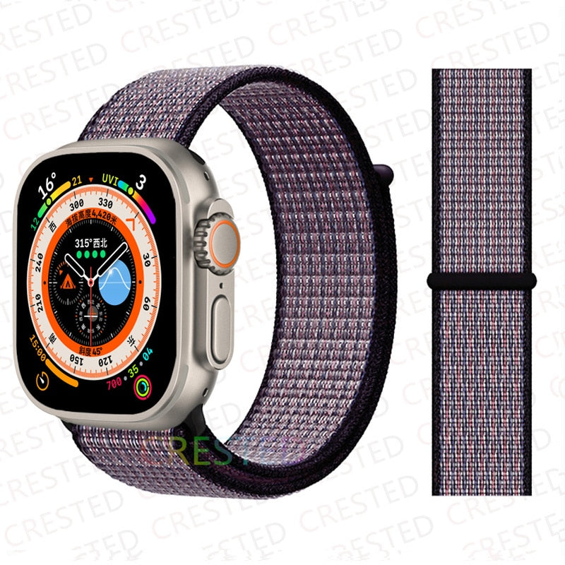 Nylon Loop Band For Apple Watch