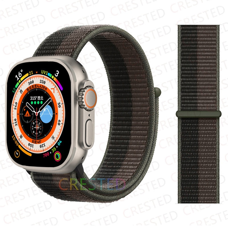 Nylon Loop Band For Apple Watch