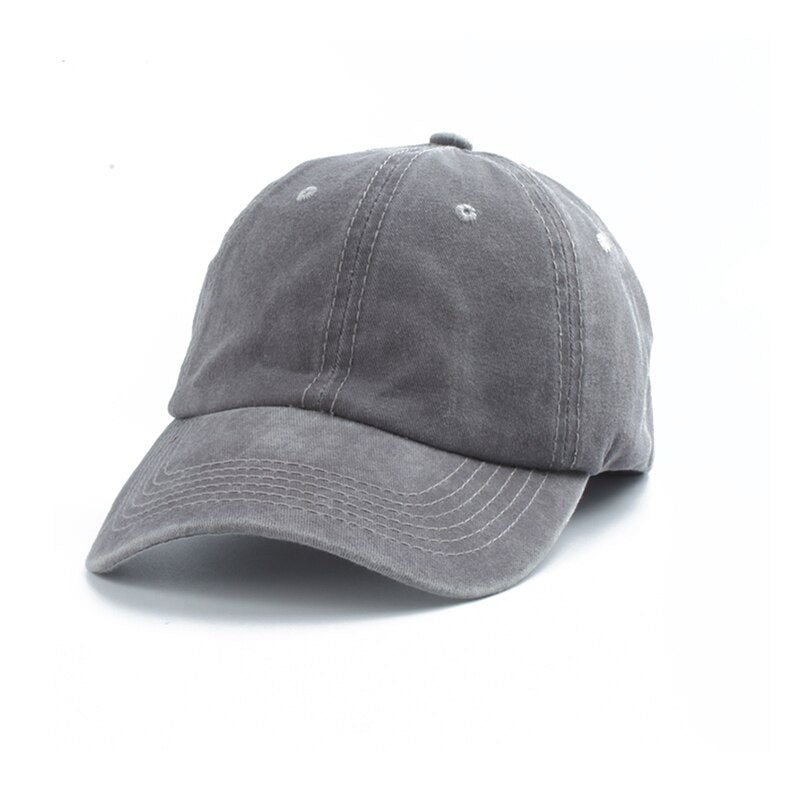 Vintage Washed Cotton Baseball Cap
